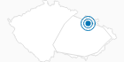 Ski Resort Ski areal Premyslov Hruby Jesenik: Position on map