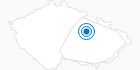Ski Resort Privrat Orlicke Hory: Position on map