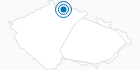 Ski Resort Obri sud Javornik Czech Krkonose Mountains: Position on map