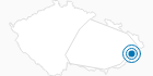 Ski Resort Skicentrum Kohutka Czech Carpathians: Position on map
