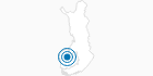 Ski Resort Joupiska in Southern Ostrobothnia: Position on map