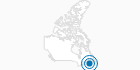 Ski Resort Ski Wentworth at Nova Scotia's South Shore: Position on map
