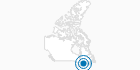 Ski Resort Sommet Saint Sauveur in Québec City: Position on map