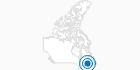 Skigebiet Val-d'Irène in Québec City: Position auf der Karte