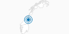 Ski Resort Grong in North Tröndelag: Position on map