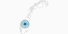 Ski Resort Oppdal in South Tröndelag: Position on map