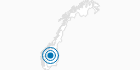 Ski Resort Beitostolen in Oppland: Position on map