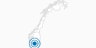 Ski Resort Gautefall in Telemark: Position on map