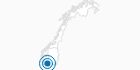 Ski Resort Hallbjonnsekken in Telemark: Position on map