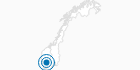 Ski Resort Roldal in Hordaland: Position on map