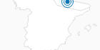 Ski Resort Formigal Panticosa in the Spain Pyrenees: Position on map