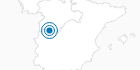 Ski Resort Sierra de Bejar La Covatilla in the Central System: Position on map
