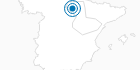 Ski Resort Valdezcaray in the Sistema Iberico: Position on map