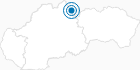 Ski Resort Vitanova in the Western Tatra: Position on map