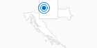 Ski Resort Sljeme - Zagreb in Medvednica: Position on map