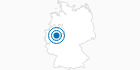 Ski Resort Schliprüthen in the Sauerland: Position on map