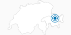 Ski Resort Jakobshorn Davos in Davos Klosters: Position on map