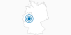 Skigebiet Rhein-Weser-Turm in Kirchhundem im Sauerland: Position auf der Karte