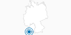 Ski Resort Skilift Wehrhalden in the Black Forest: Position on map