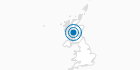 Ski Resort Glencoe Mountain in the Highlands: Position on map