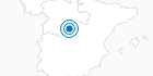 Ski Resort Puerto Navacerrada in the Central System: Position on map