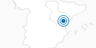 Ski Resort Valdelinares - Sierra de Gúdar in the Sistema Iberico: Position on map