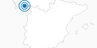 Ski Resort Manzaneda in the Cantabrian Mountains: Position on map