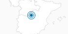 Ski Resort Madrid Snow Zone in the Central System: Position on map