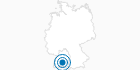 Ski Resort Stetten am kalten Markt in the Swabian Jura: Position on map
