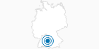 Ski Resort Greuth Gerstetten in the Swabian Jura: Position on map