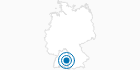 Ski Resort Beiningen Blaubeuren in the Swabian Jura: Position on map