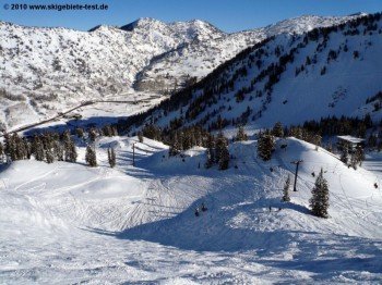 view from "Wildcat" and "Collins" mountain station
