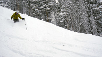 Powder Day at angel Fire Resort in 2020