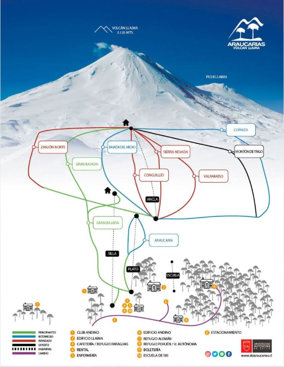 Araucarias Trail Map