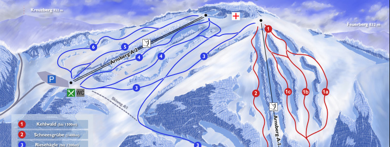 Trail map Arnsberg