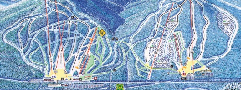 Trail Map Attitash Resort