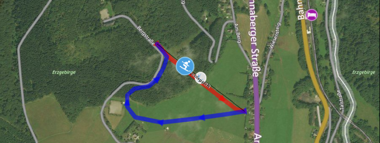 Trail Map Bärenstein