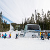 The Sugarlump Chair is one of two chairlifts at the ski area.