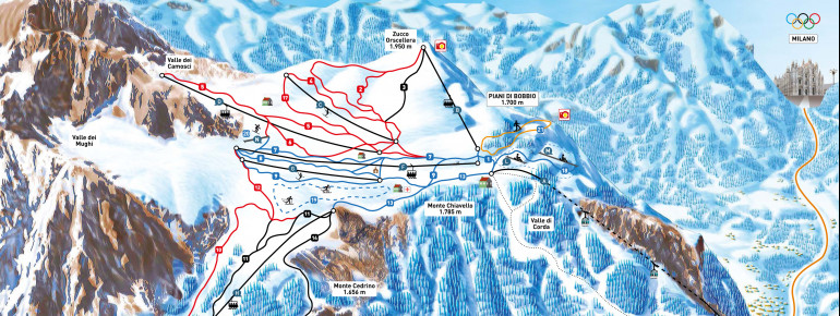Trail Map Piani di Bobbio