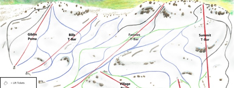 Trail Map Ben Lomond Ski Fields