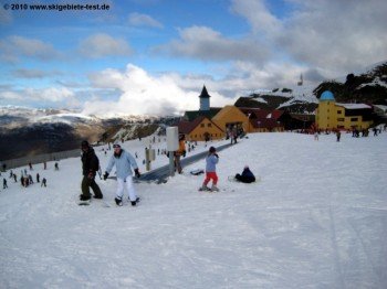 View of the base with a conveyor lift - perfectly suited to beginners.