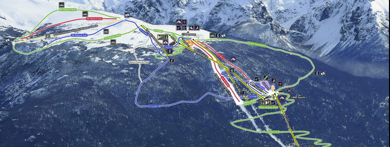 Trail Map Cerro Perito Moreno