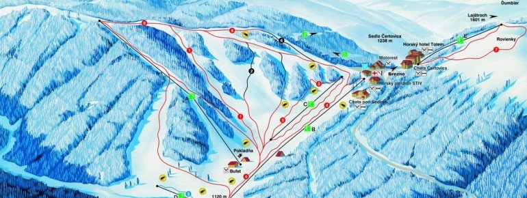 Trail Map Certovica