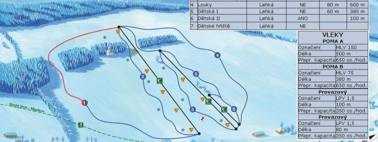 Trail Map Ceske Petrovice