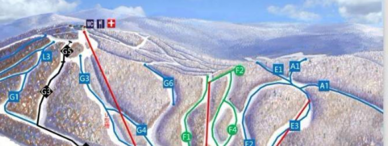East view Changbaishan International Ski Center