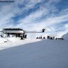 View of the top station of the Coronet Express Chair.
