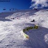 Rail in Coronet Peak's terrain park.