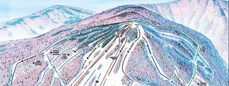 Trail Map Cranmore Mountain Resort