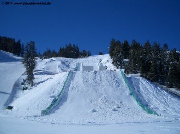 Freestyle area at the White Owl run