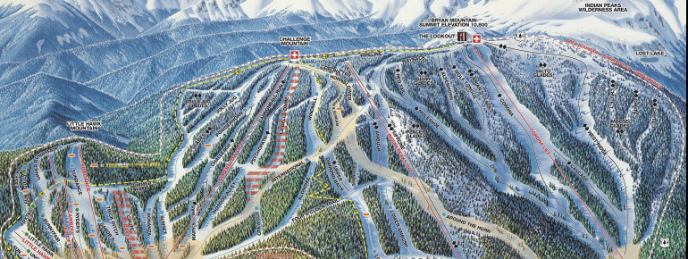 Trail Map Eldora Mountain Resort